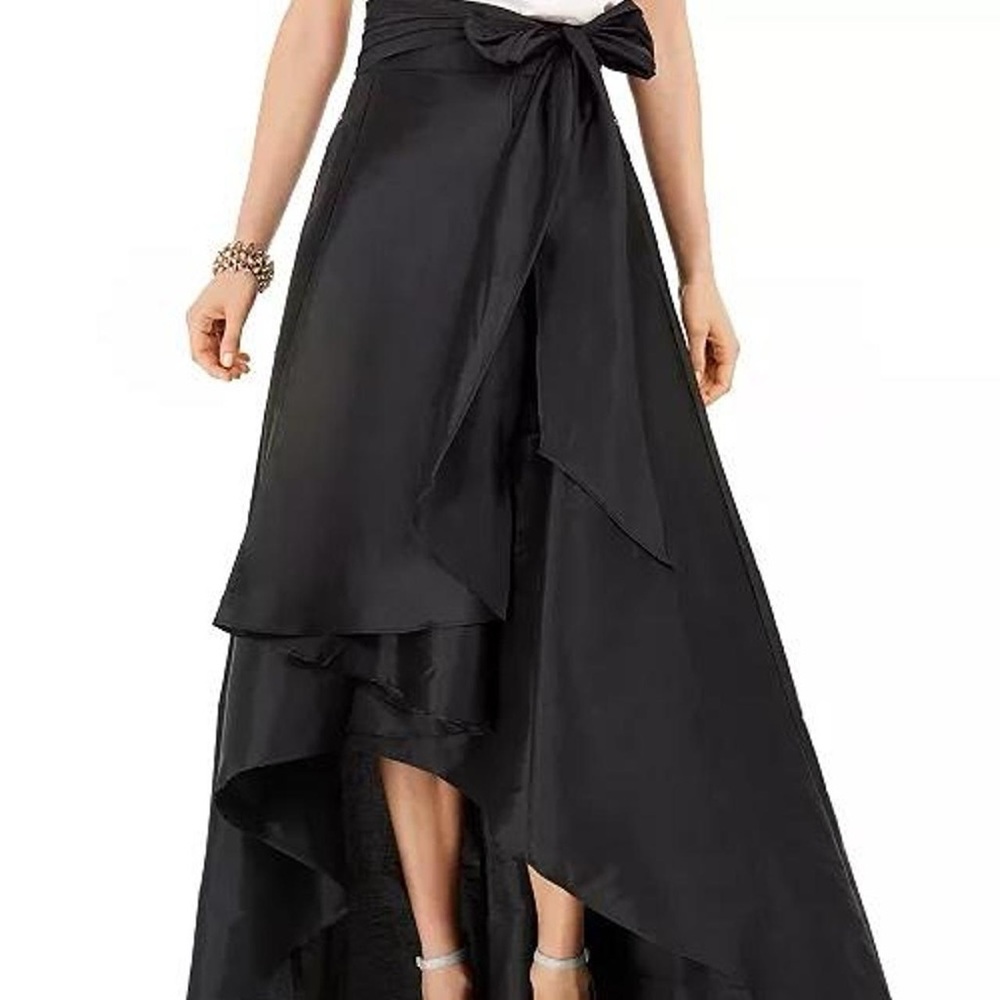 adrianna papell size 10 high low skirt.